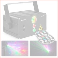 BeamZ Athena accu disco laser met 2 gobo..