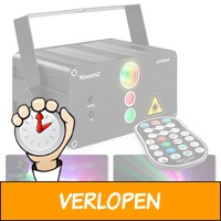 BeamZ Athena accu disco laser met 2 gobo lasers en mult..