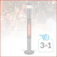 3-in-1 elektrische terrasverwarmer