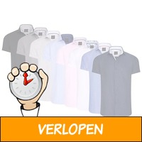 Cappuccino short sleeve overhemd