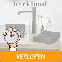 4 x Byrklund Basic washandjes