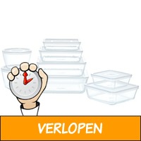 Pyrex Cook & Freeze glazen ovenschalen