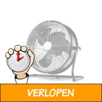 Blokker vloerventilator BL-30010 - 30 cm matzwart