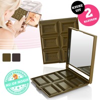 Bekijk de deal van voorHAAR.nl: Chocolade make-up spiegel