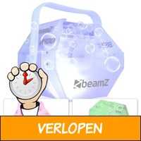 BeamZ B500LED Bellenblaasmachine transparant met LED's