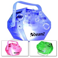 Bekijk de deal van MaxiAxi.com: BeamZ B500LED Bellenblaasmachine transparant met LED's