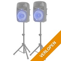 Vonyx VPS122 A geluidsinstallatie 800W met stands en LED's