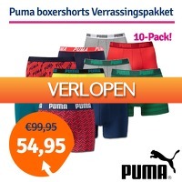 1dagactie.nl: 10-pack Puma boxershorts verrassingspakket