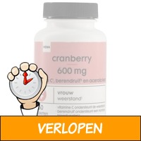 Cranberry 600mg - 60 stuks