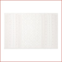 Buitenkleed ethnic - beige/wit - 160 x 2..