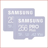 2 x Samsung PRO Plus 256 GB