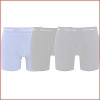 Calvin klein 3-PACK BOXERS LANG - COTTON..