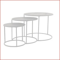 Salontafel Set - 55/45/35 cm - Industrie..