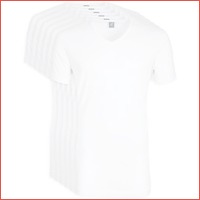 V hals 6-pack bamboe T-shirt