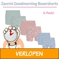 Zaccini Boxershorts Goodmorning 6-Pack Multicolor