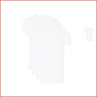 4 x Ten Cate Basic katoenen T-shirt