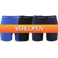 Dealluxe.nl: Calvin klein 3-pack boxers