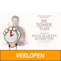 Entree voor Zomertuin Tino Martin & Friends