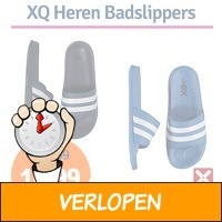 XQ Heren Badslippers Gestreept -