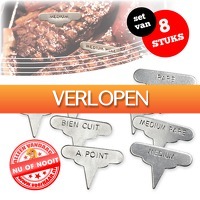 voorHAAR.nl: Set van 8 meat markers