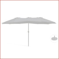 Deconic dubbele parasol