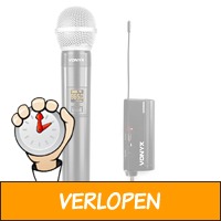 Vonyx WM55 plug-in draadloze microfoon - UHF