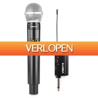MaxiAxi.com: Vonyx WM55 plug-in draadloze microfoon - UHF