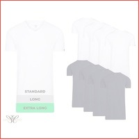 4 x extra lange T-shirts