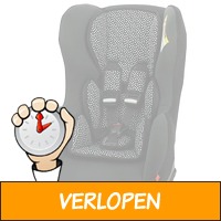 Autostoel baby 0-25kg zwart/witte stip