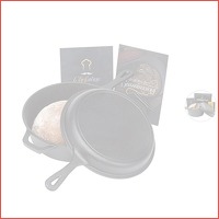 Chefarone 2-in-1 gietijzeren pan