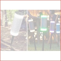 Led tuinlamp met muziek