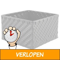 Opbergmand 20 x 20 x 12 zwart