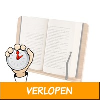 Fedec Bamboe Boekenstandaard - Opvouwbaar - 38 x 28cm