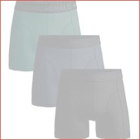 Muchachomalo Boxershorts Effen Groen bla..