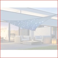 Zonnedoek met 100 LED's - blauw - 3,6 x ..