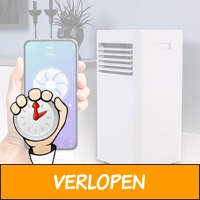 Portable airconditioner met afstandsbediening