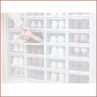 Stapelbare Schoenenorganiser - Set van 3..