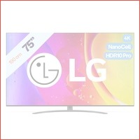 LG 75 inch 4 K NanoCell TV 75NANO826QB