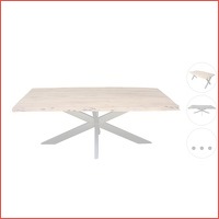 Brinker Anaconda natural eettafel