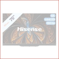 Hisense 75 4 K miniLED TV120 Hz 75U90GQ