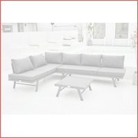 Feel Home aluminium loungeset Modica