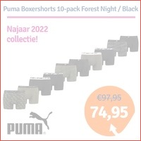 Puma Boxershorts 10-pack Forest Night / ..