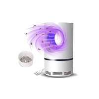 Bekijk de deal van DealDonkey.com 4: Anti-muggenlamp - UV Licht - Incl. USB-kabel en Adapter