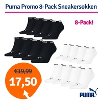 Bekijk de deal van 1dagactie.nl: Puma Sneakersokken Heren Promo