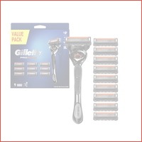 10 x Gillette ProGlide navulmes + houder