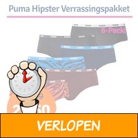 Puma Dames Hipsters Verrassingspakket 6-Pack