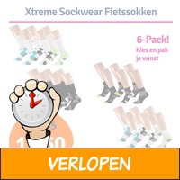 Xtreme Sockswear Fietssokken - 6-pack Quarter of