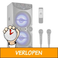 Fenton LIVE2104 karaokeset met Bluetooth, mp3 speler, 2..