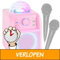 Vonyx SBS55P karaokeset met 2 microfoons, Bluetooth en ..