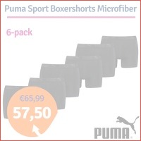 Puma Sport boxershorts Microfiber 6-pack